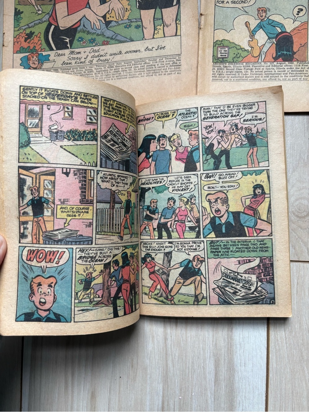 Vintage Archie Comics Lot 1960s Archie & Me Camp Daze + Where Are You DigestNo.3 - Picture 6 of 13